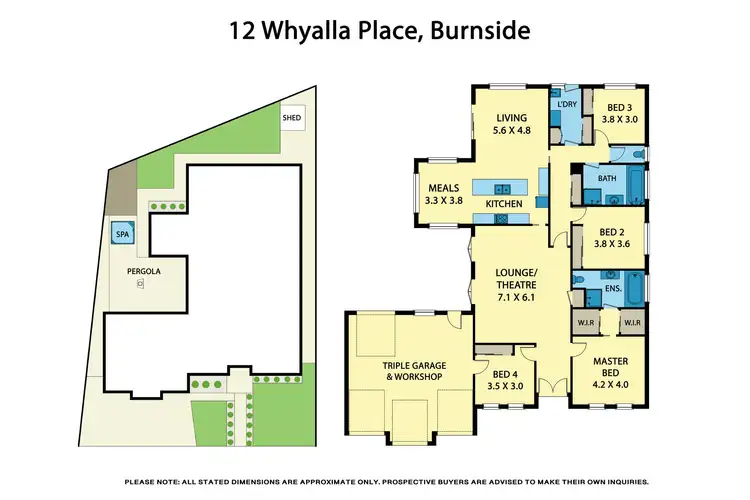 Floorplan of Homely house listing, 12 Whyalla Place, Burnside VIC 3023