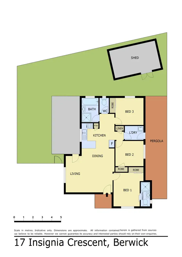 Floorplan of Homely house listing, 17 Insignia Crescent, Berwick VIC 3806