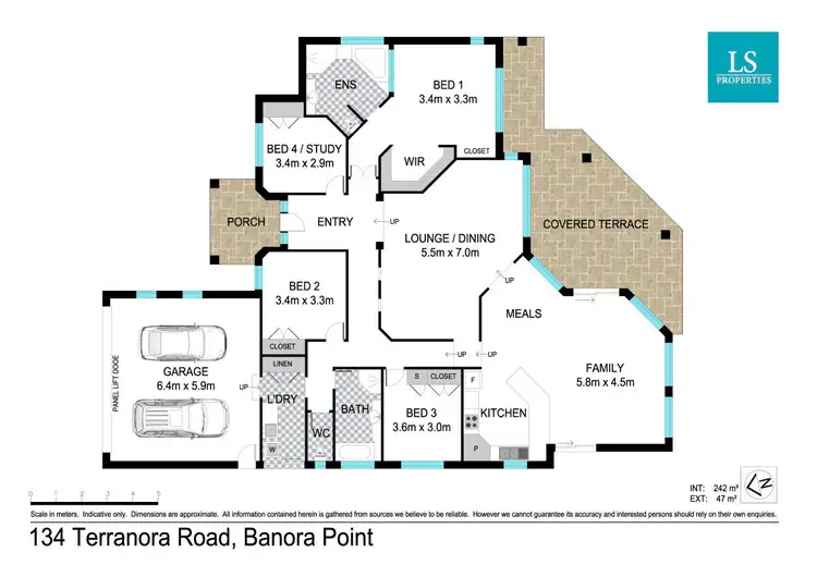 Floorplan of Homely house listing, 134 Terranora Road, Banora Point NSW 2486