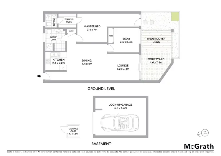Floorplan of Homely apartment listing, 25/1 Funda Place, Brookvale NSW 2100