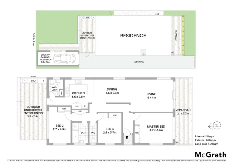 Floorplan of Homely house listing, 10 Griffiths Street, Sans Souci NSW 2219