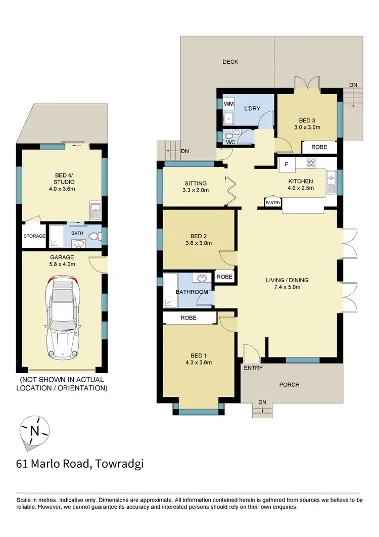 Floorplan of Homely house listing, 61 Marlo Road, Towradgi NSW 2518