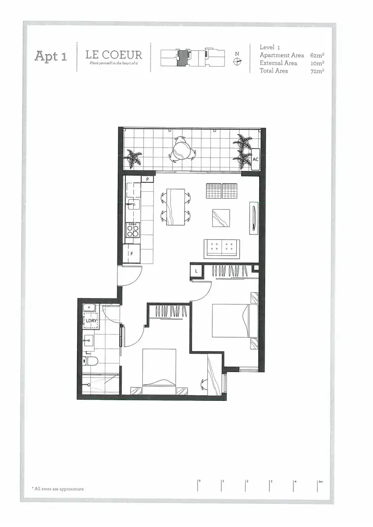 Floorplan of Homely apartment listing, 1/10-12 Llaneast Street, Armadale VIC 3143
