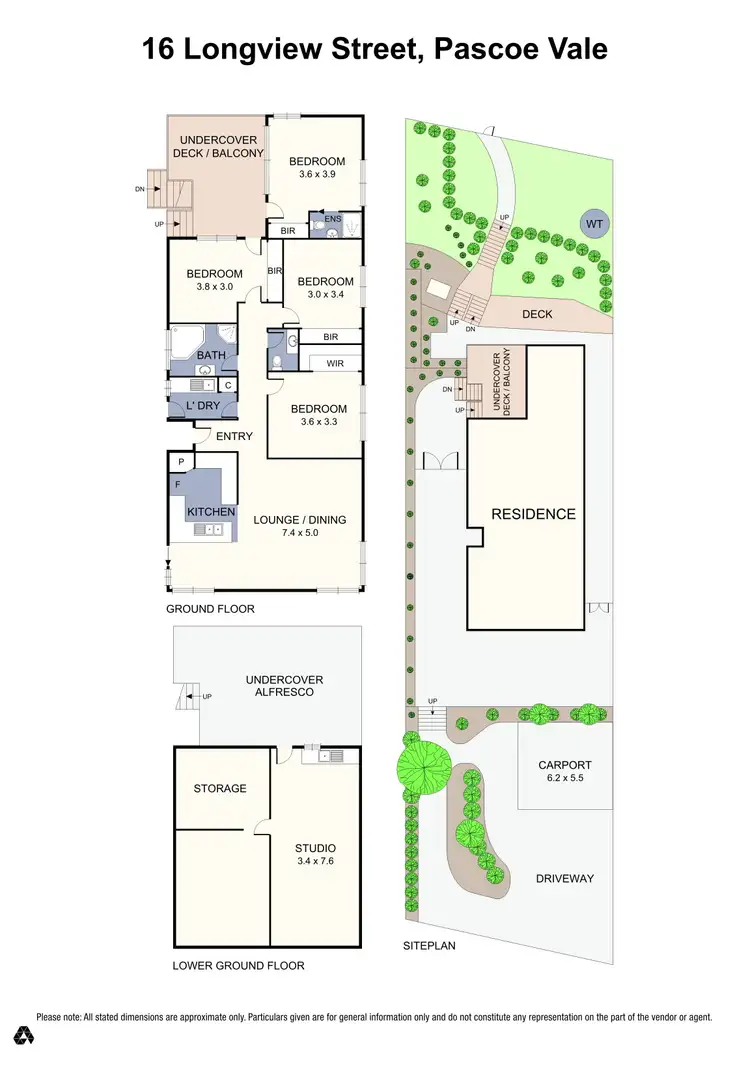 Floorplan of Homely house listing, 16 Longview Street, Pascoe Vale VIC 3044