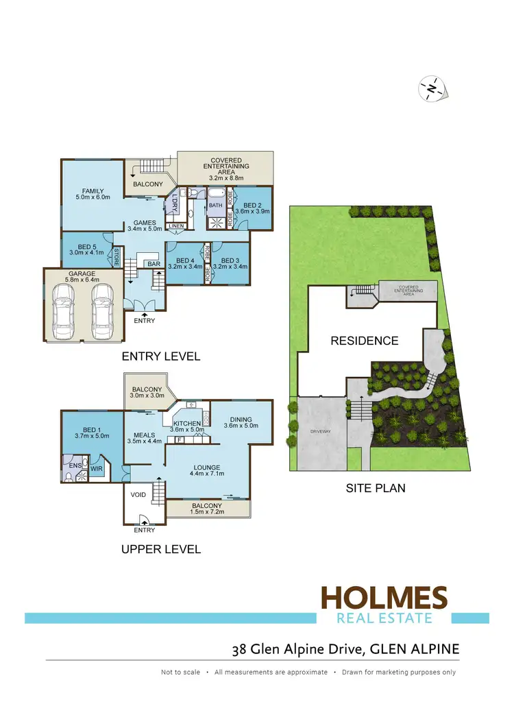 Floorplan of Homely house listing, 38 Glen Alpine Drive, Glen Alpine NSW 2560