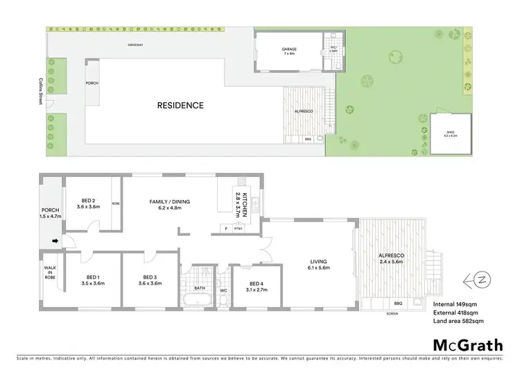 Floorplan of Homely house listing, 55 Collins Street, Corrimal NSW 2518