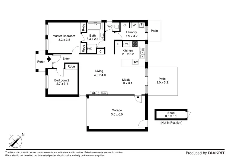 Floorplan of Homely unit listing, 3/6 Point Road, Crib Point VIC 3919
