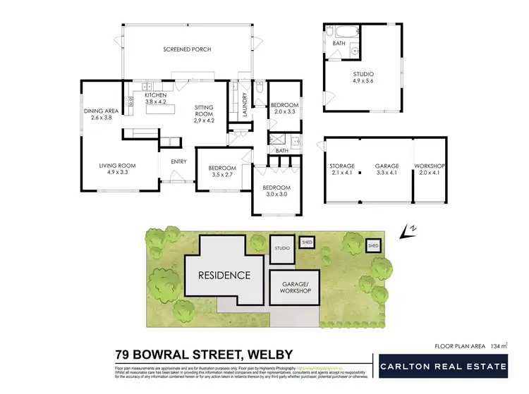 Floorplan of Homely house listing, 79 Bowral Street, Welby NSW 2575