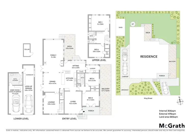 Floorplan of Homely house listing, 2 King Street, Ourimbah NSW 2258