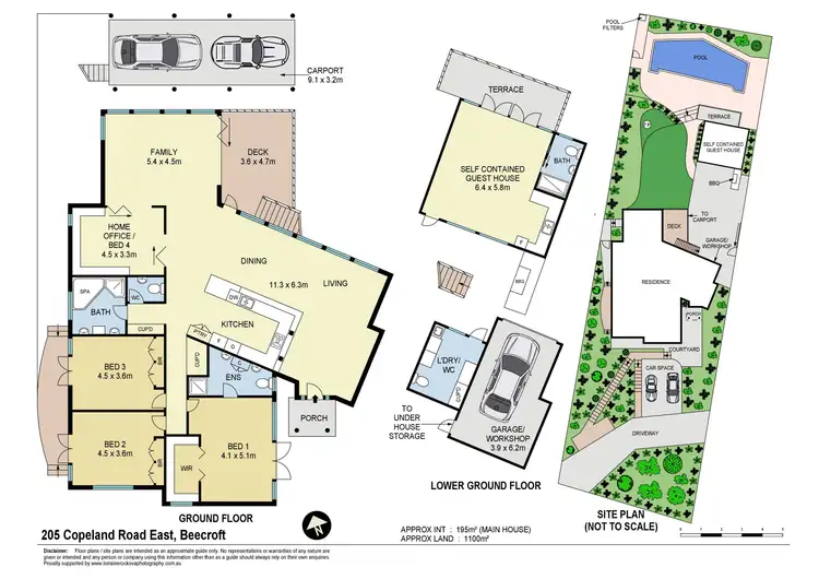 Floorplan of Homely house listing, 205 Copeland Road East, Beecroft NSW 2119