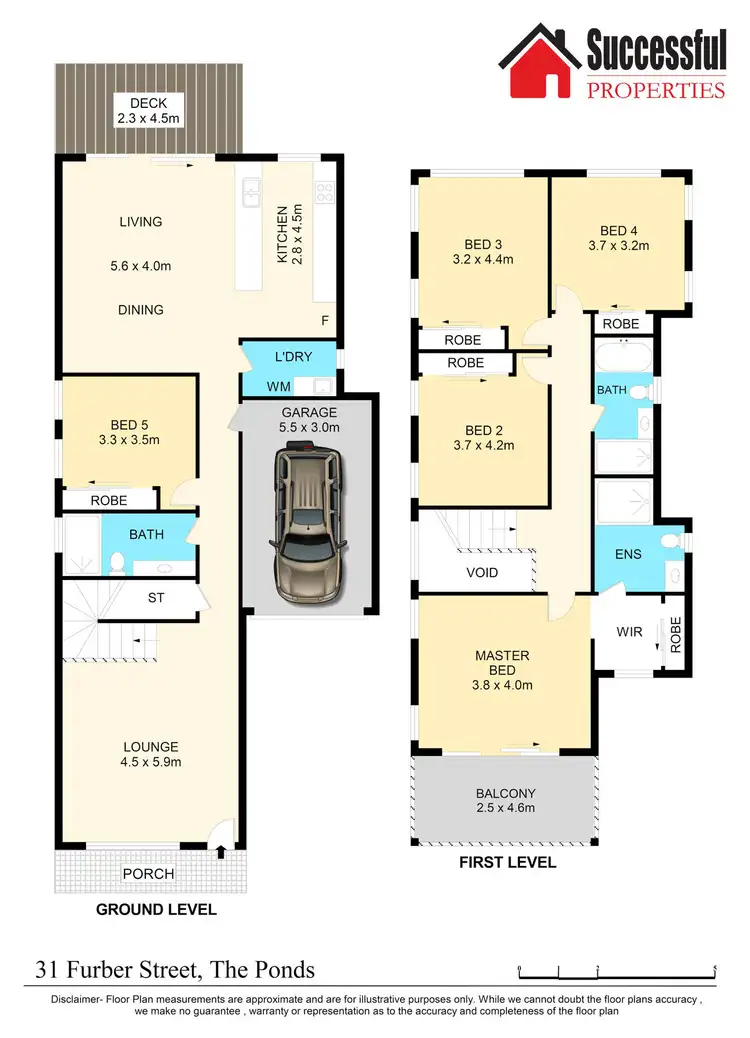 Floorplan of Homely house listing, 31 Furber Street, The Ponds NSW 2769