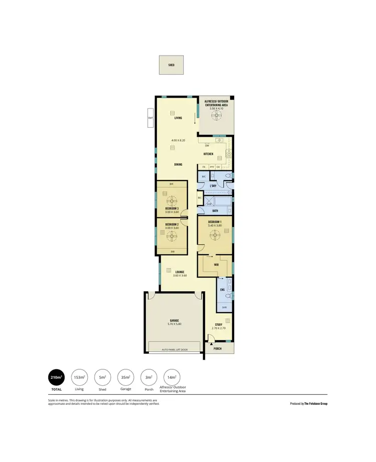 Floorplan of Homely house listing, 5A McLachlan Avenue, Glenelg North SA 5045