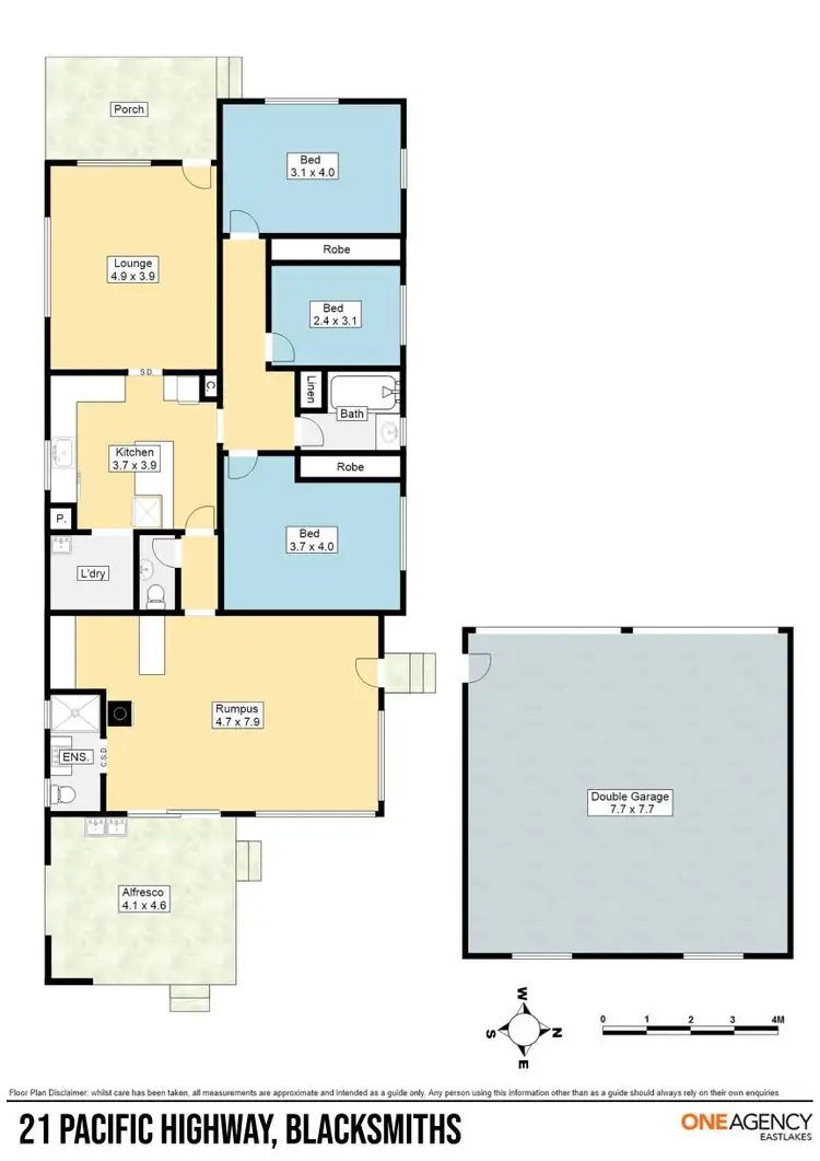 Floorplan of Homely house listing, 21 Pacific Highway, Blacksmiths NSW 2281