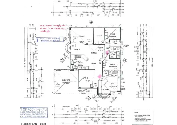 Floorplan of Homely house listing, 22 Formia Place, Secret Harbour WA 6173