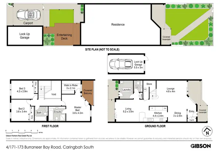 Floorplan of Homely townhouse listing, 4/171 Burraneer Bay Road, Caringbah South NSW 2229