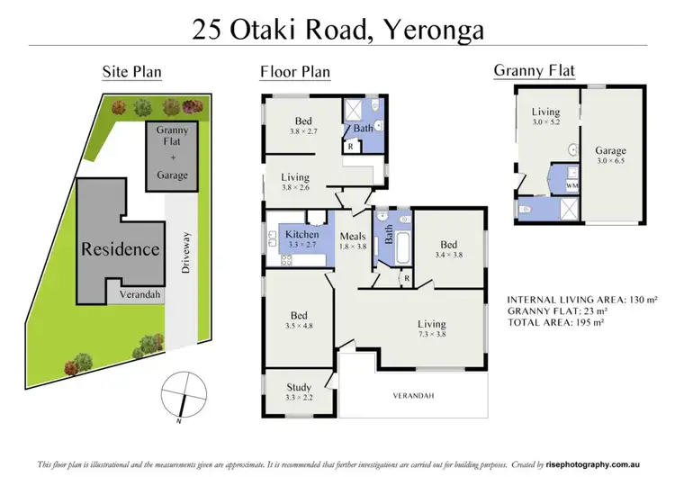 Floorplan of Homely house listing, 25 Otaki Road, Yeronga QLD 4104