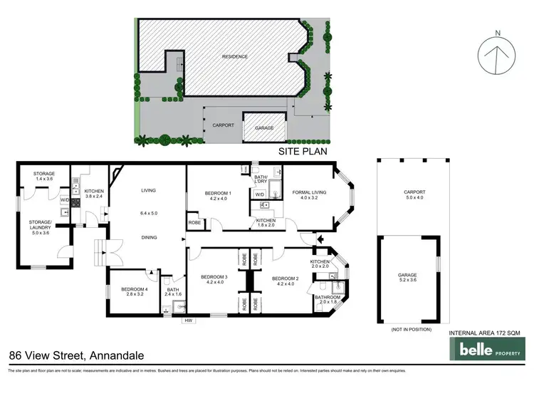 Floorplan of Homely house listing, 86 View Street, Annandale NSW 2038