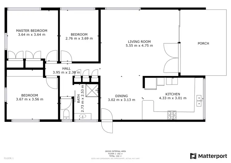Floorplan of Homely house listing, 6 Richardson Street, Edge Hill QLD 4870