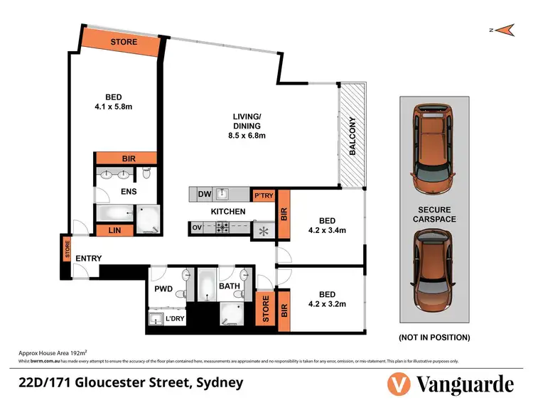 Floorplan of Homely apartment listing, 22D/171 Gloucester Street, The Rocks NSW 2000