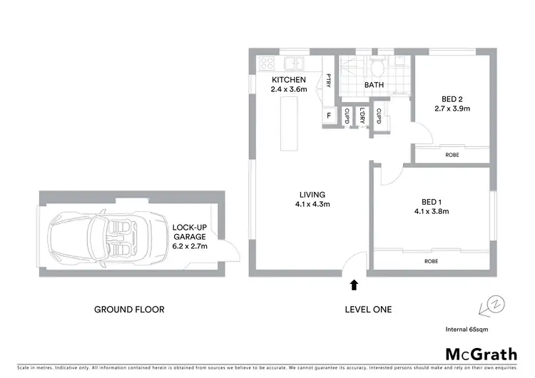 Floorplan of Homely apartment listing, 3/16 Ewos Parade, Cronulla NSW 2230