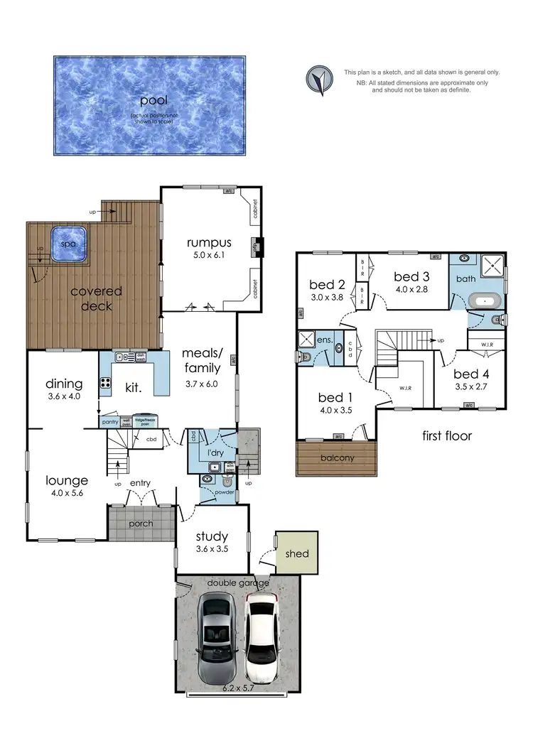 Floorplan of Homely house listing, 24 Mitchell Court, Croydon North VIC 3136