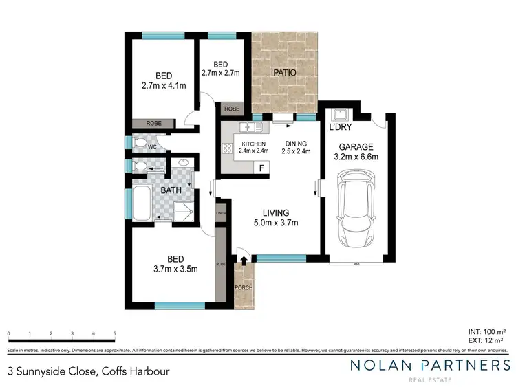 Floorplan of Homely house listing, 3 Sunnyside Close, Coffs Harbour NSW 2450