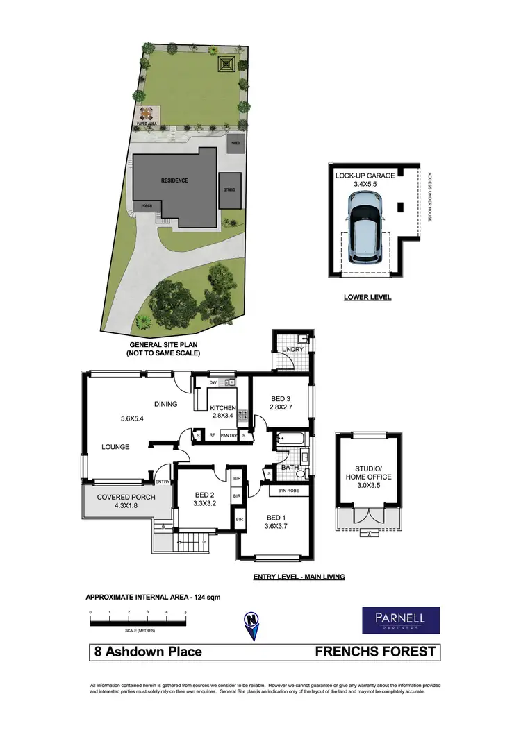 Floorplan of Homely house listing, 8 Ashdown Place, Frenchs Forest NSW 2086