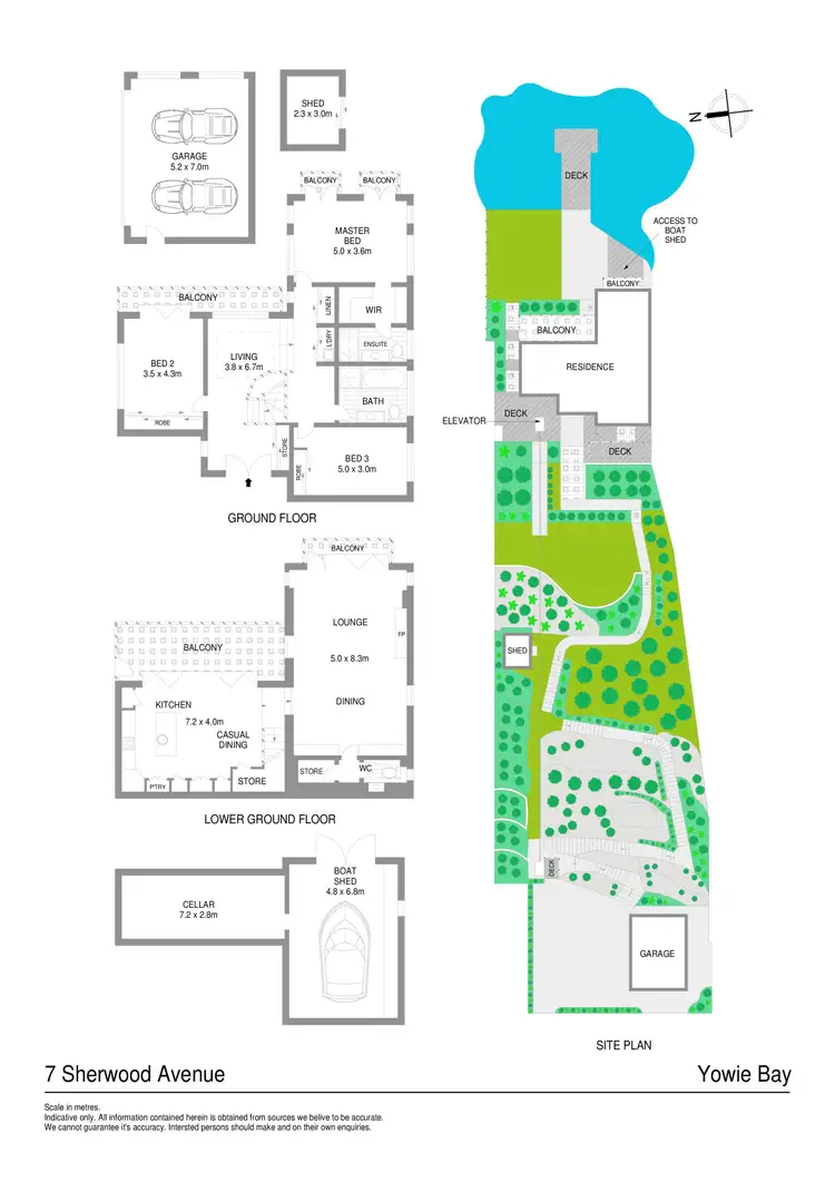 Floorplan of Homely house listing, 7 Sherwood Avenue, Yowie Bay NSW 2228
