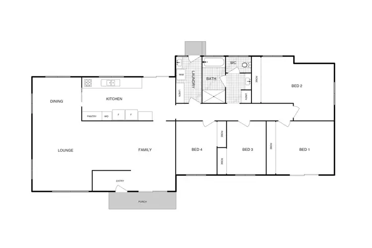 Floorplan of Homely house listing, 10 Connibere Crescent, Oxley ACT 2903