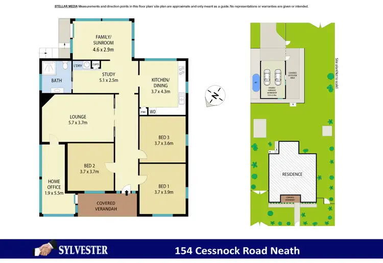 Floorplan of Homely house listing, 154 Cessnock Road, Neath NSW 2326