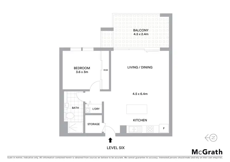 Floorplan of Homely unit listing, 55/57 Benjamin Way, Belconnen ACT 2617