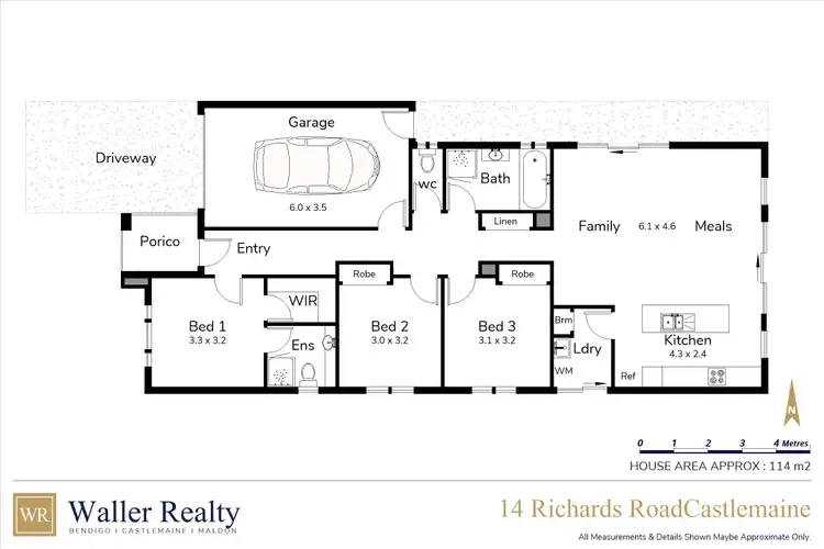 Floorplan of Homely house listing, 14 Richards Road, Castlemaine VIC 3450
