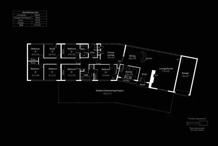 Floorplan of Homely house listing, 23 La Jolla Avenue, Fulham SA 5024