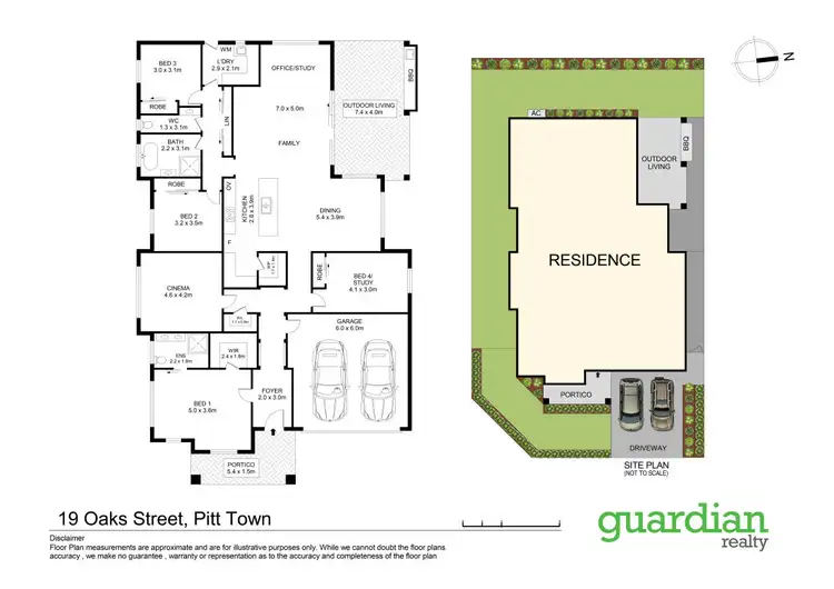 Floorplan of Homely house listing, 19 Oaks Street, Pitt Town NSW 2756