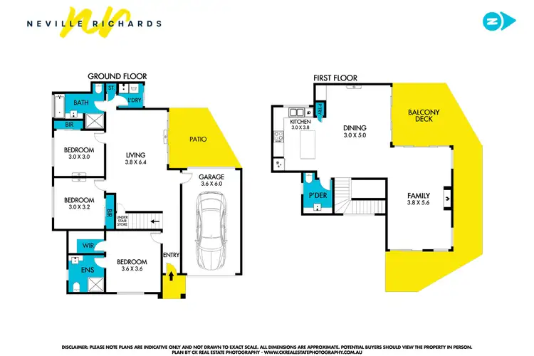 Floorplan of Homely house listing, 2/53 Clarke Street, Portarlington VIC 3223