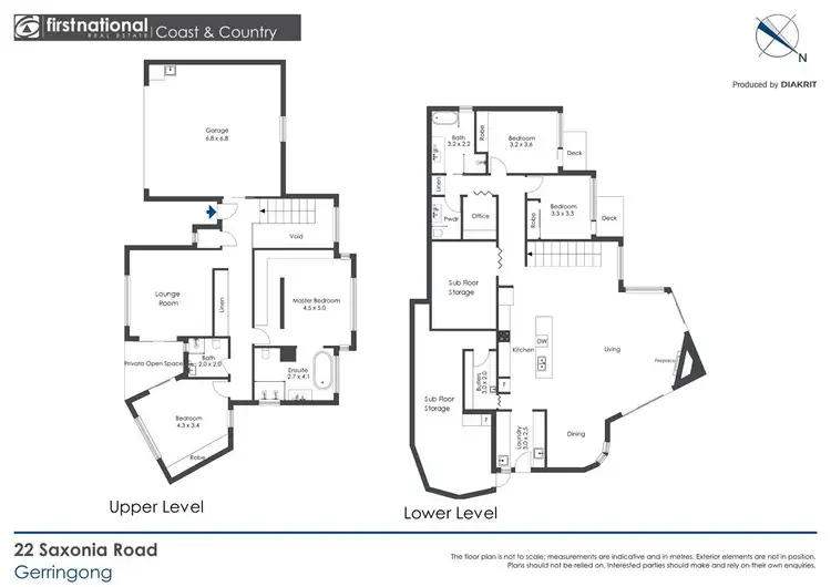 Floorplan of Homely house listing, 22 Saxonia Road, Gerringong NSW 2534