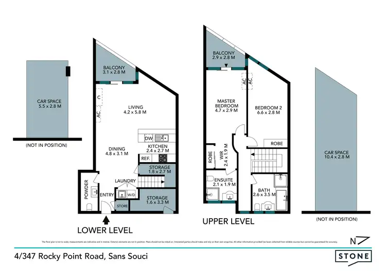 Floorplan of Homely apartment listing, 4/347 Rocky Point Road, Sans Souci NSW 2219