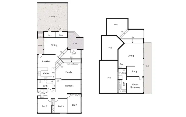 Floorplan of Homely house listing, 5 Molineaux Place, Farrer ACT 2607