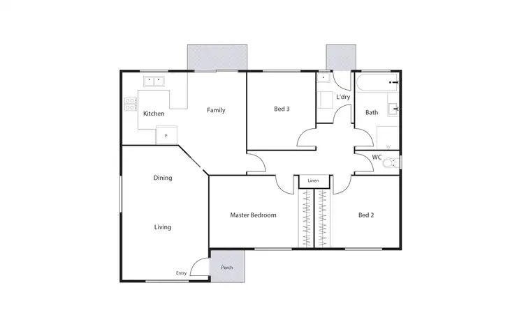 Floorplan of Homely house listing, 2/51 Bellchambers Crescent, Banks ACT 2906
