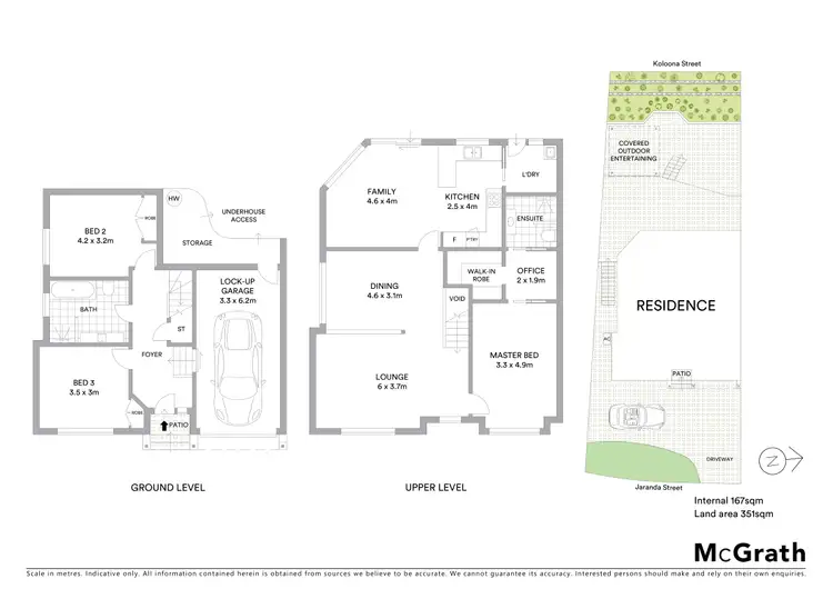 Floorplan of Homely semi-detached listing, 1/21 Jaranda Street, Berowra NSW 2081