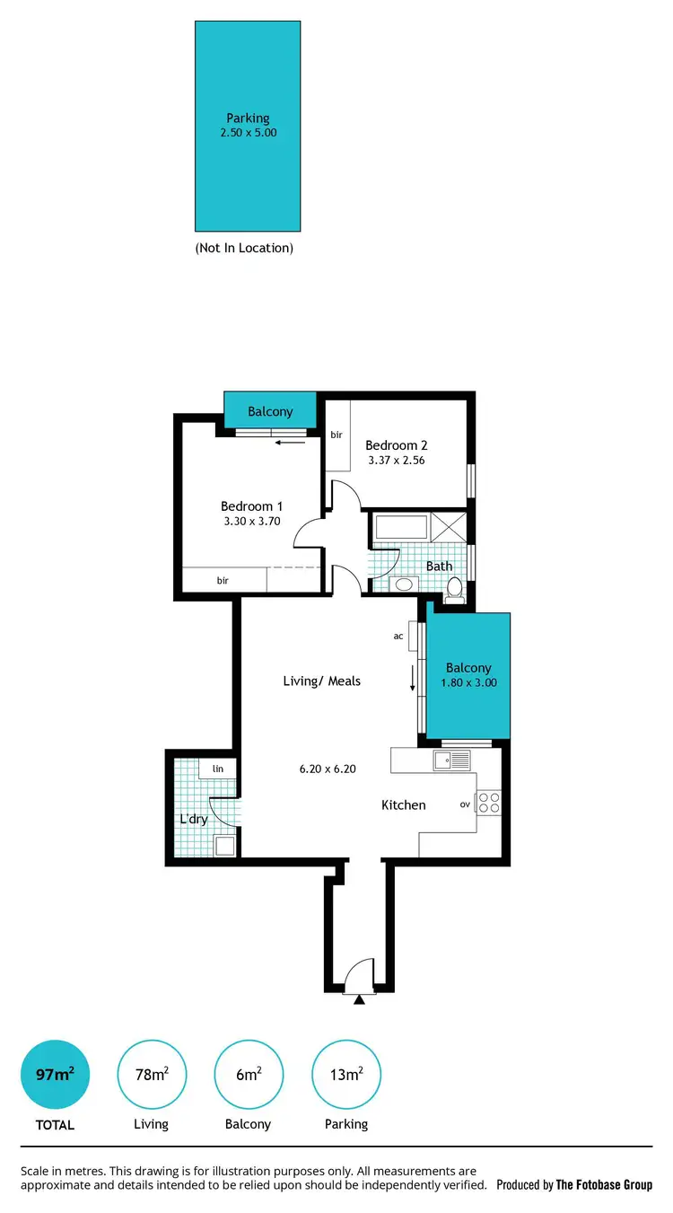 Floorplan of Homely apartment listing, 13/203 Anzac Highway, Plympton SA 5038