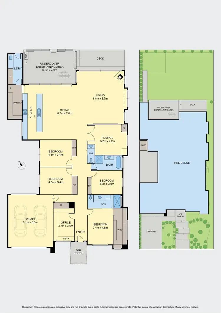 Floorplan of Homely house listing, 23 Widdis Way, Gisborne VIC 3437