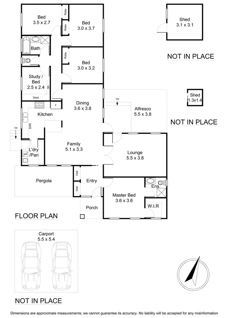 Floorplan of Homely house listing, 3 Leicester Court, Wantirna South VIC 3152
