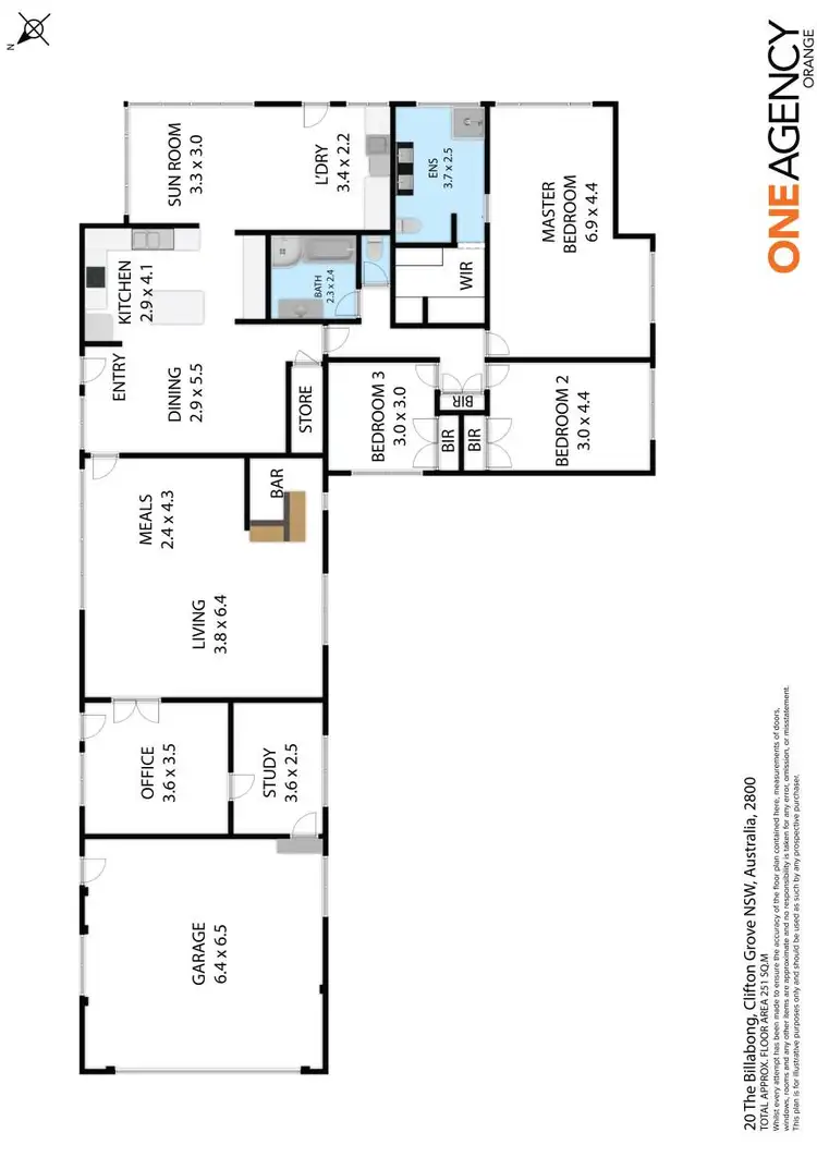 Floorplan of Homely house listing, 20 The Billabong, Clifton Grove NSW 2800