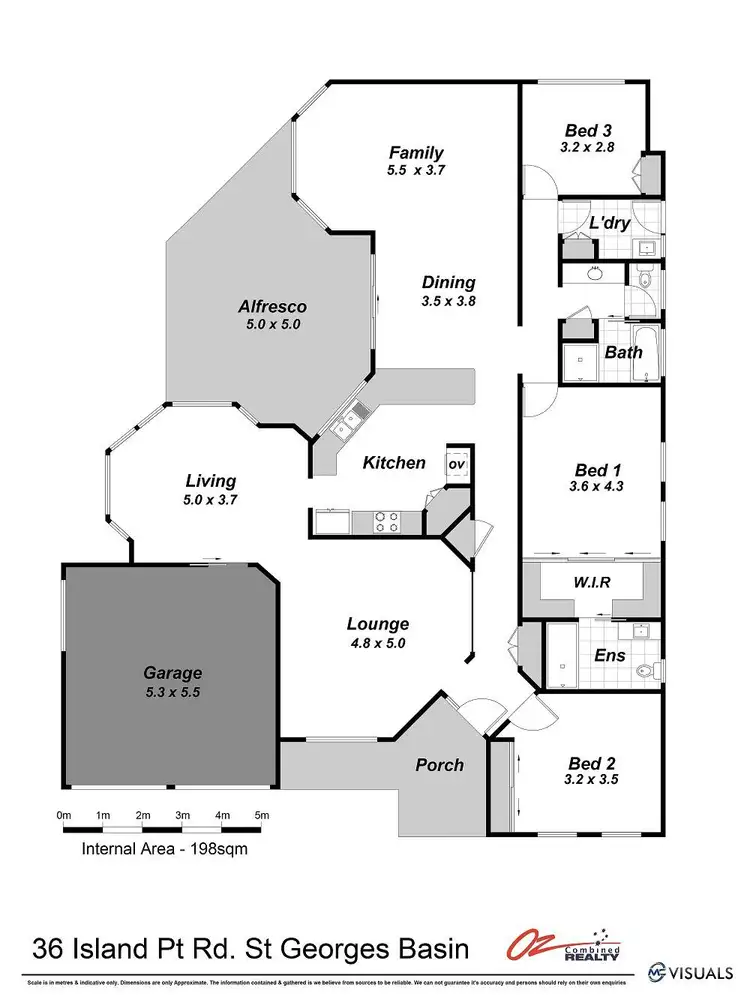 Floorplan of Homely house listing, 36 Island Point Road, St Georges Basin NSW 2540