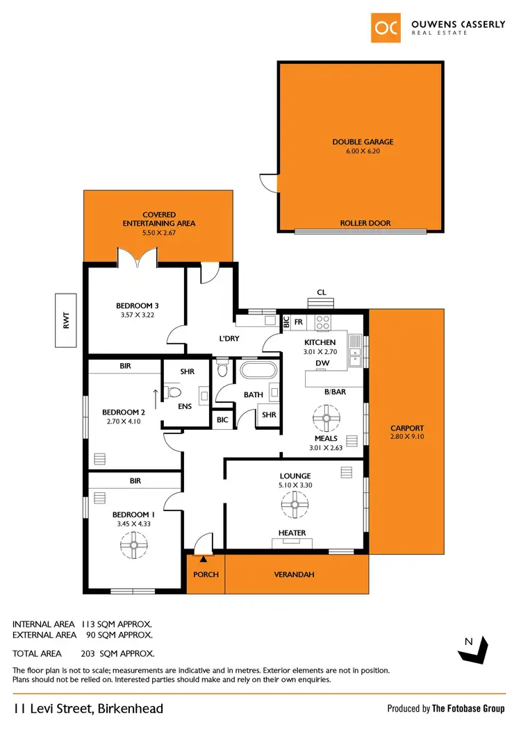 Floorplan of Homely house listing, 11 Levi Street, Birkenhead SA 5015