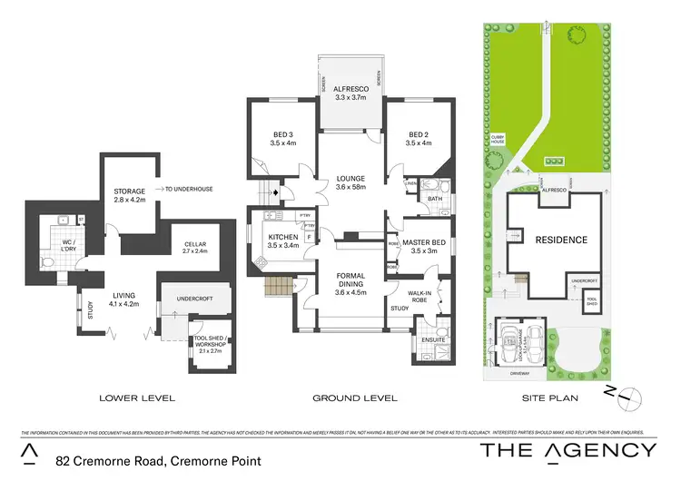 Floorplan of Homely house listing, 82 Cremorne Road, Cremorne Point NSW 2090