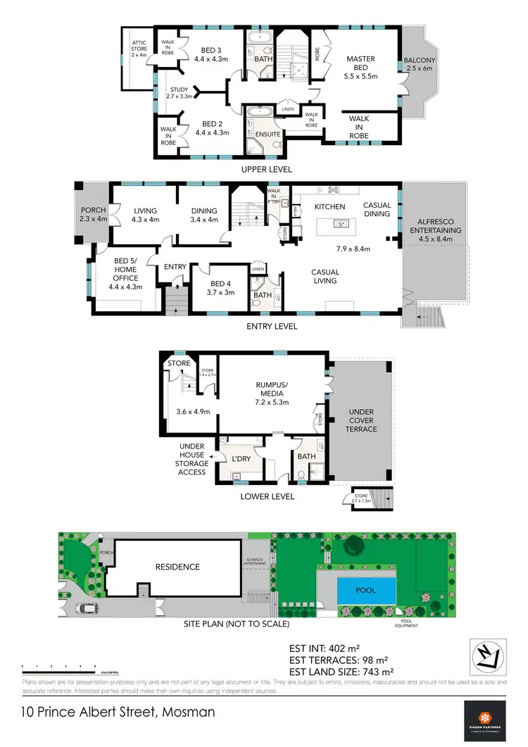 Floorplan of Homely house listing, 10 Prince Albert Street, Mosman NSW 2088