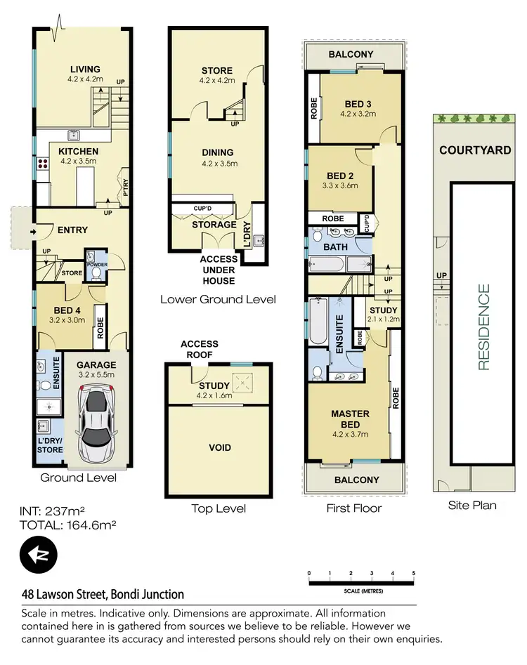 Floorplan of Homely house listing, 48 Lawson Street, Bondi Junction NSW 2022