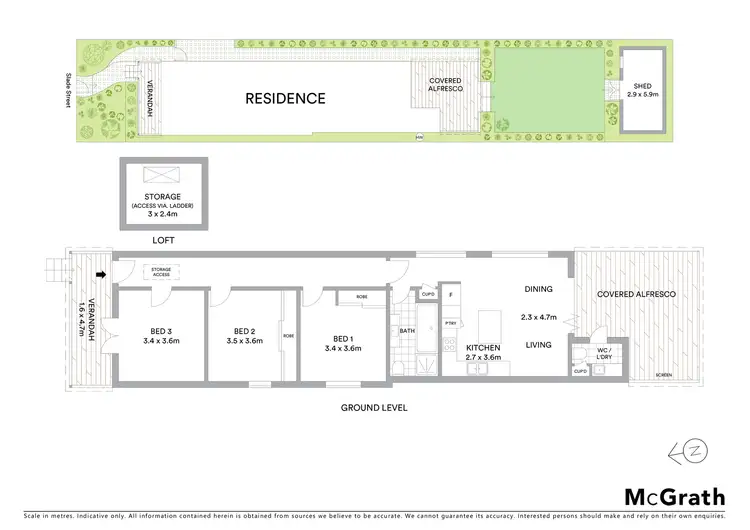 Floorplan of Homely house listing, 24 Slade Street, Naremburn NSW 2065